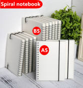 Spiral Notebook, A5/B5, School Supplies, Stationery, Diary, Sketchbook