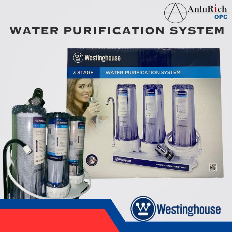 Westinghouse 3-Stage Water Filter System WWWPS106A3 – AHPI