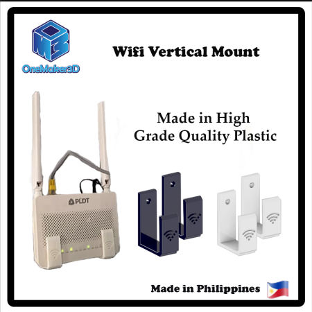 Wifi Router Modem Mount Hanger for PLDT, SMART, GLOBE, Converge etc