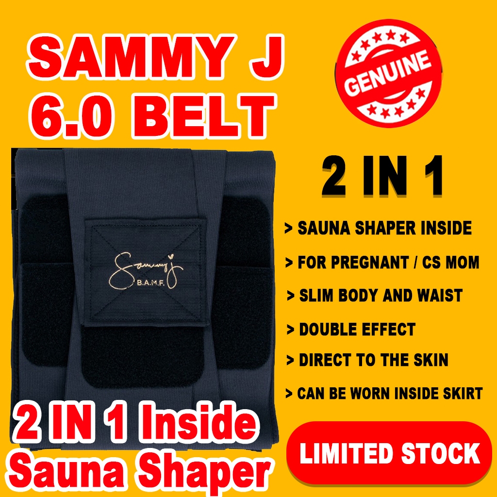 矯正用品・補助ベルト Sammy J 6.0 L size Sammy J Power Belt 6.0 - Small- 23 to 31 inches Belly Button