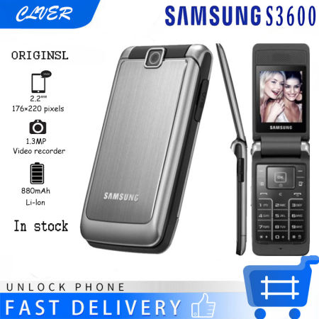 Samsung S3600 Flip Phone - Unlocked, Free Shipping, Low Price