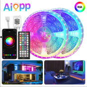 aiopp LED Music Sync Color Changing Light Strip - 5-40M