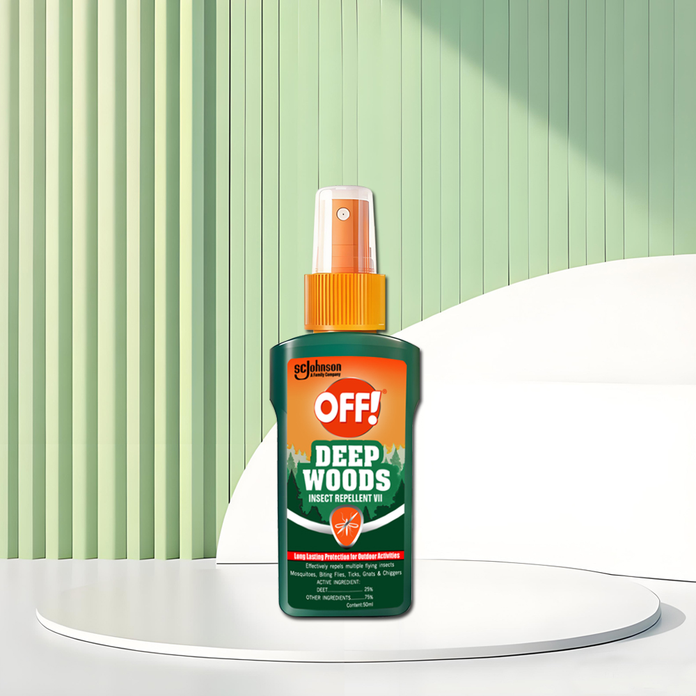 OFF! Deep Woods Insect Repellent VII Mosquito Repellent Spray 50ML - Image 2
