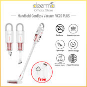 Deerma Cordless Handheld Vacuum Cleaner - Powerful and Portable