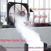 Aluminum Kitchen Window Exhaust Fan - Powerful, Silent, and Durable