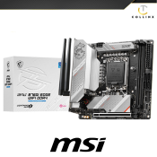 Msi Mpg B760I Edge wifi ddr4 Motherboard | Direct 8+1+1 phases with 90A Sps | Lightning Gen 5 | Duo M.2 Connectors | Core Boost | Memory Boost | Collinx Computer