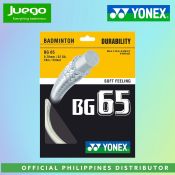 Yonex BG 65 Badminton Strings 
Turquoise