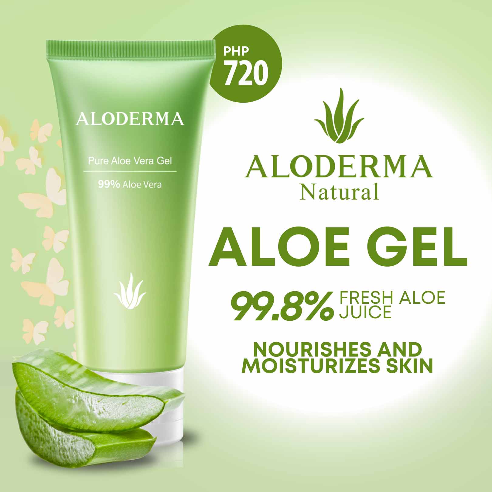 ALODERMA  Pure Aloe Vera Gel 114g