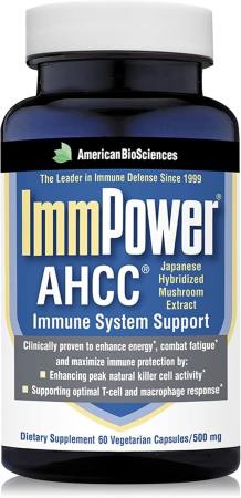 ImmPower AHCC, Immune Support, 30 Veg Capsules, 500mg