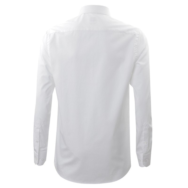 Arrow Men's Regular Fit Plain Long Sleeves Shirt w/ Basic Collar