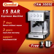 Gemilai 15BAR Espresso Coffee Machine with Milk Foam