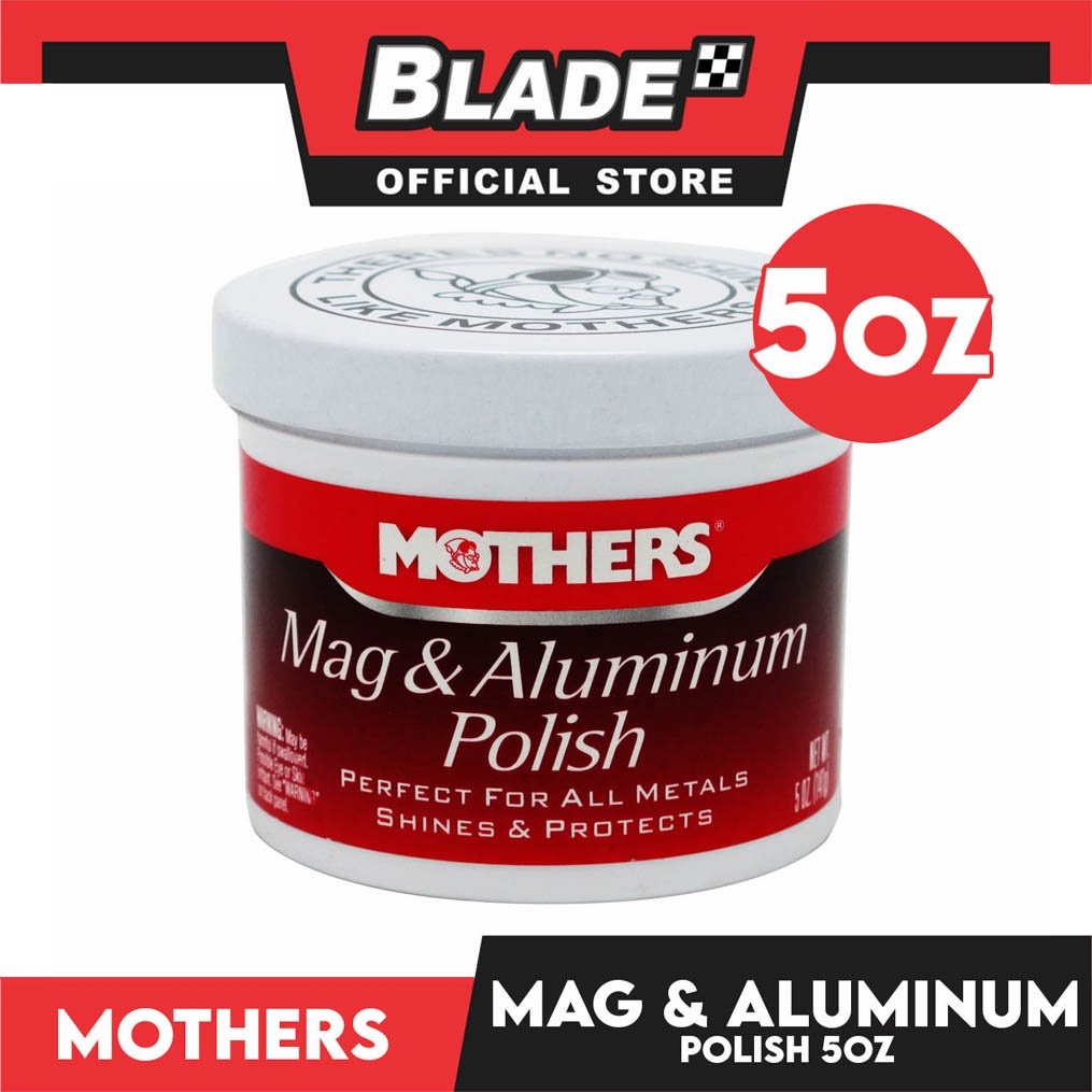  Mothers 05100 5 Oz Mag & Aluminum Polish : Automotive