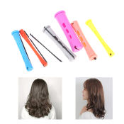 12 Pcs Plastic Hair Perm Rods - Curling Rollers