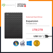 Seagate Expansion 1TB/2TB Portable External HDD with 3-Year Warranty