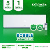EVEREST Breathe Inverter Aircon 1.0 HP with Remote Control