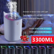 Large Capacity Air Humidifier with LED Light by HALL OF BRAND