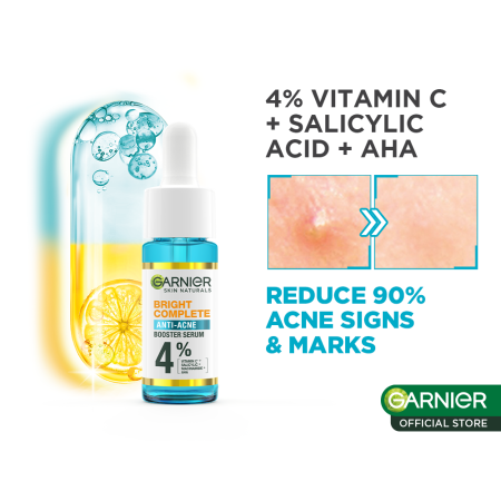 Garnier Bright Complete Anti Acne Serum - Clear Skin Solution