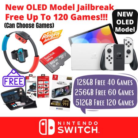 Nintendo Switch OLED/V2 Jailbreak: 120+ Free Games