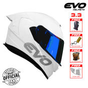 EVO GT-PRO Dual Visor Full Face Helmet (with Free Lens)