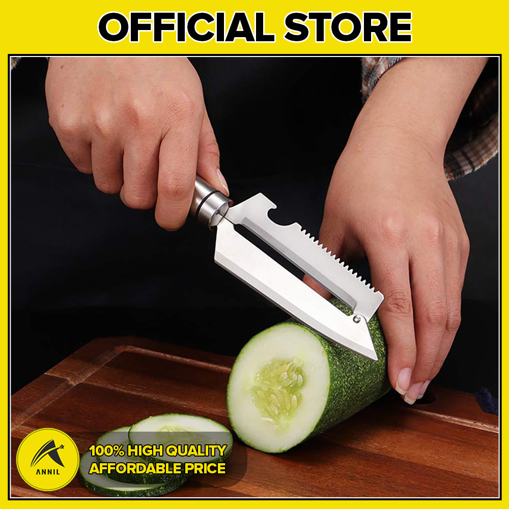 Stainless Steel Multi-functional Storage Peeler – Zamara Mall