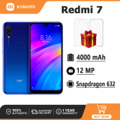 Xiaomi Redmi 7 Smartphone - Global Dual SIM, Snapdragon 632