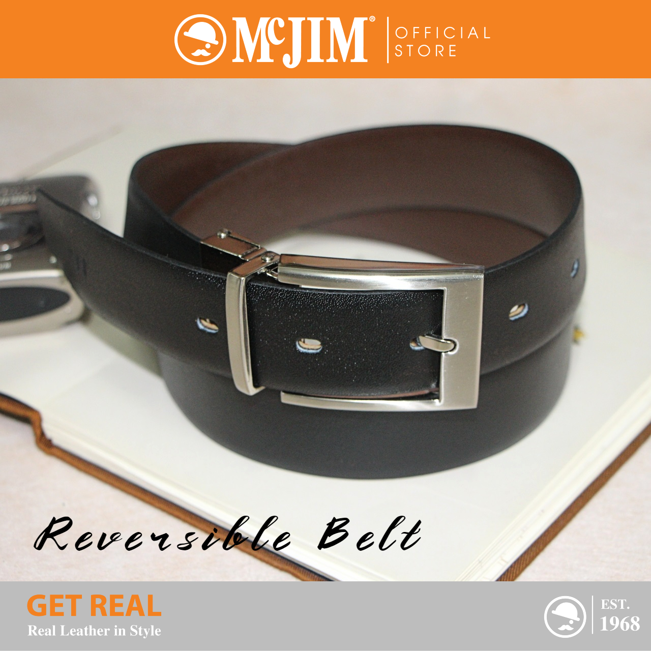 mcjim leather belt price