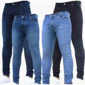 Stretchable Skinny Jeans for Men, Plus Size: 28-40 