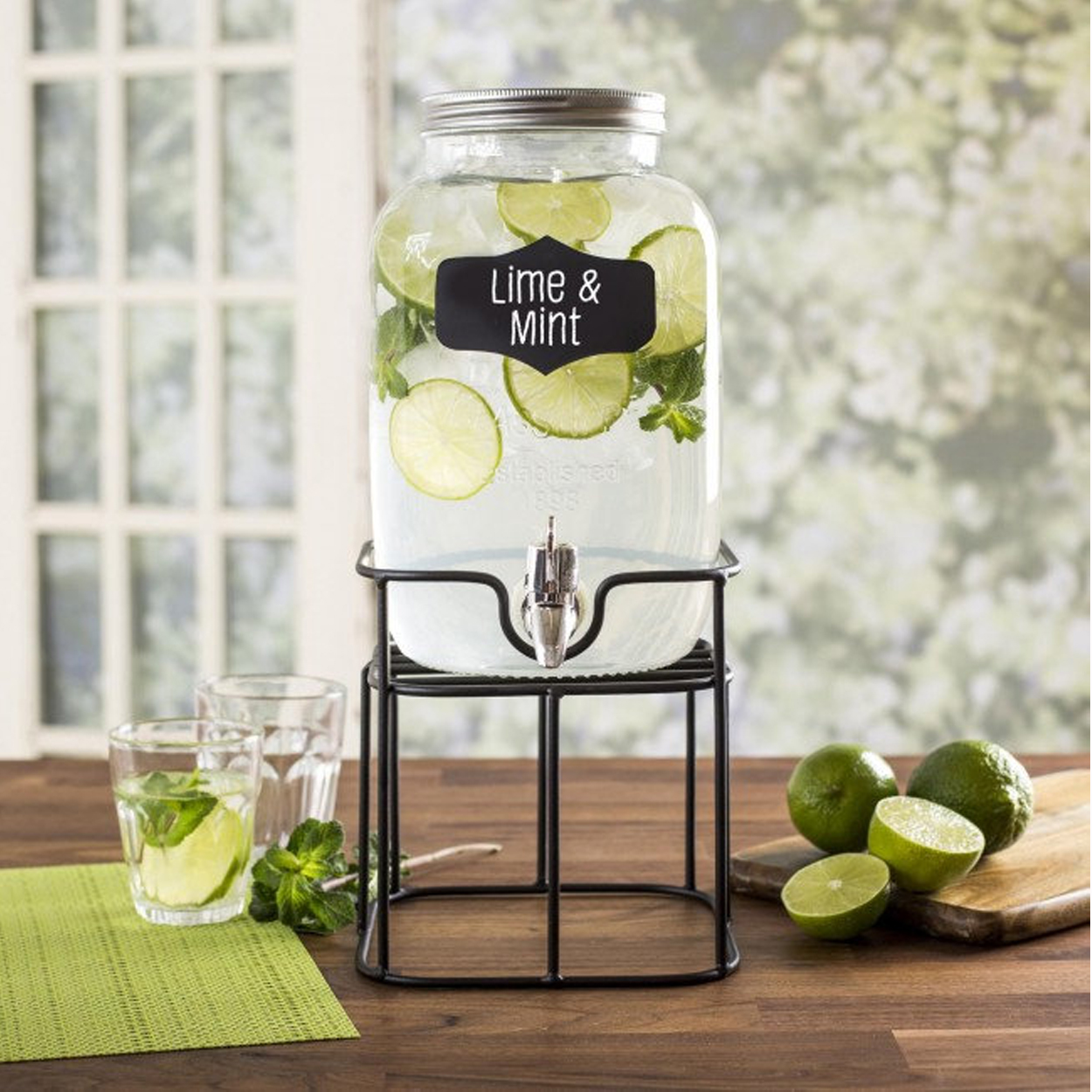 Shop Glass Jar Juice Dispenser With Faucet online