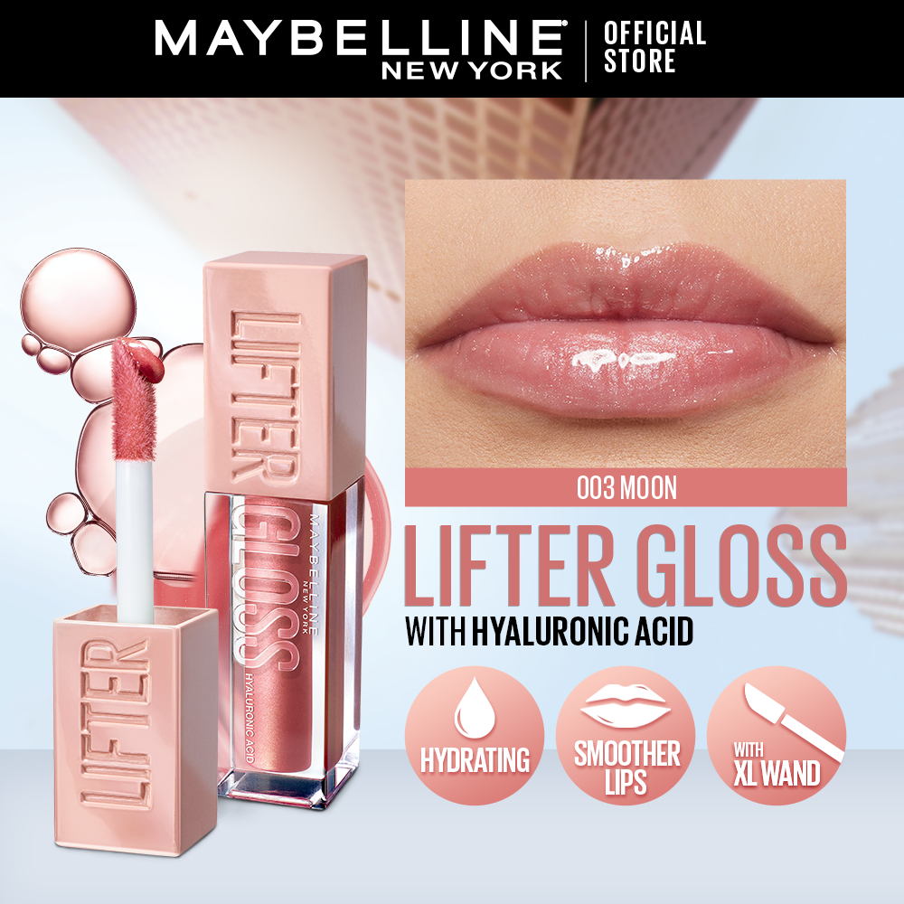 Discount on Maybelline  shoes - SKU: Maybelline Lifter Gloss - With Hyaluronic Acid, Hydrating Lip Gloss, Plumping Lip Balm