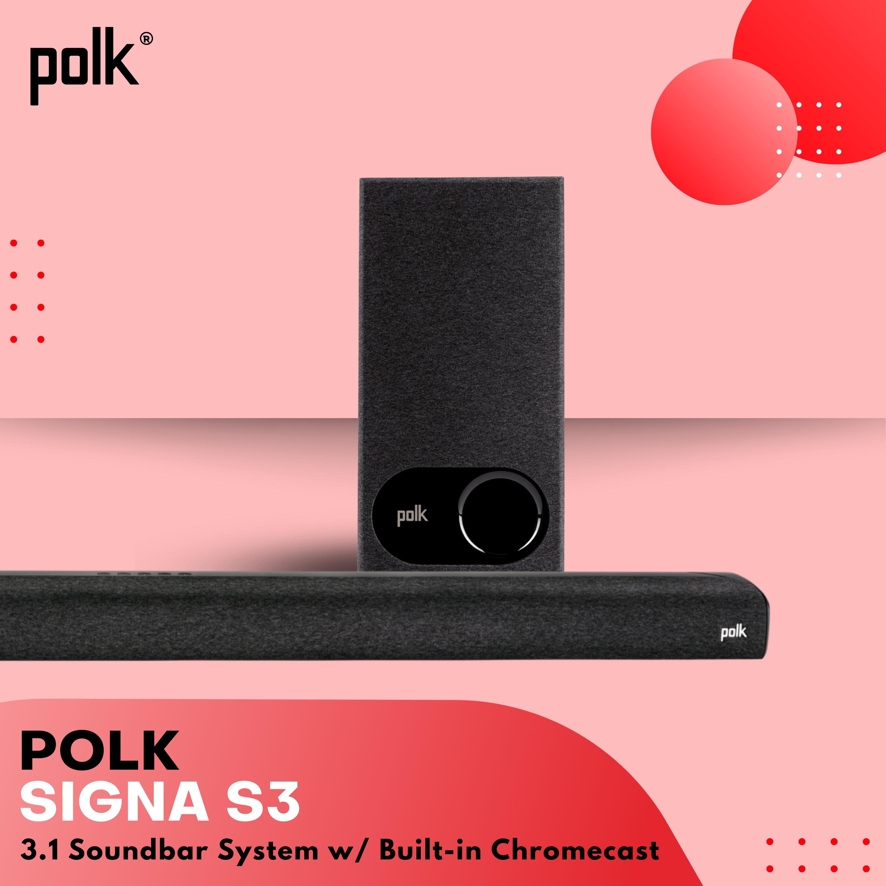 Polk audio best sale 3.1 soundbar