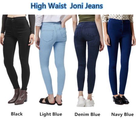 High waist Pants Skinny Joni Jeans For Women