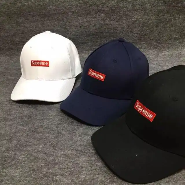 supreme white cap