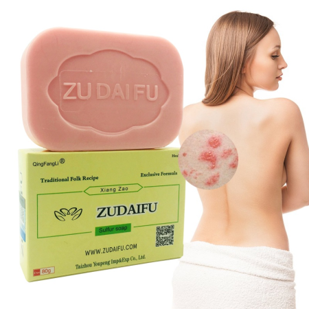 Zudaifu Skin Repair Soap for Eczema, Acne, and Psoriasis