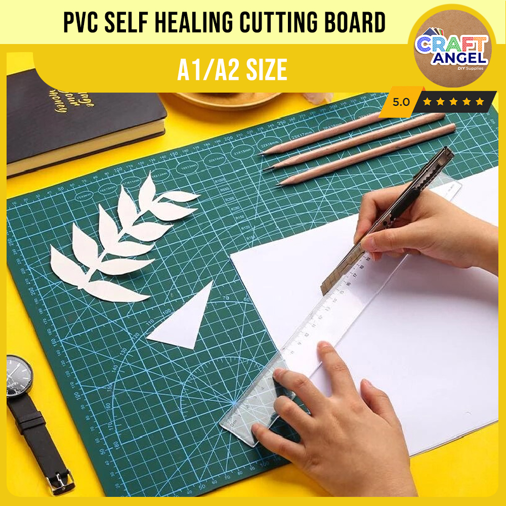 PVC Cutting Mat A2 / A1 Size Self Healing Cutting Pad Double-sided