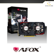 Afox GTX1050TI 4gb ddr5 dual fan Graphics Card | Performance Monster | Extreme Cooling Technology | Pcie 3.0 | Powered by NVIDIA® GeForce | Collinx Computer