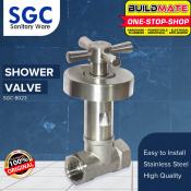 SGC Shower Valve Stainless Steel 8023 - BUILDMATE