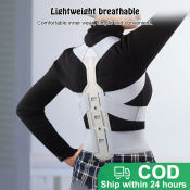 Posture Corrector for Adults - Adjustable and Comfortable Support