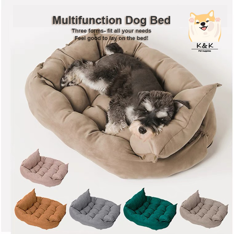 Cozy Calming Dog and Cat Bed Anti Anxiety, Comfy, Fluffy, Ultra