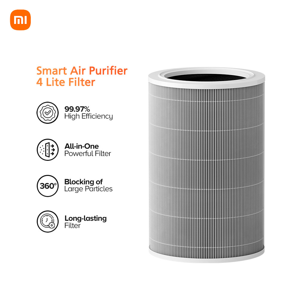 Xiaomi Smart Air Purifier 4 Lite Filter Three-layer high-efficiency 99.97% filtration compatible w/ Air Purifier 4 Lite
