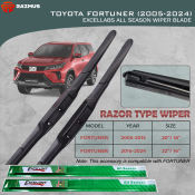 Toyota Fortuner 2005-2021 Front Wiper Blade: All Season Silicone