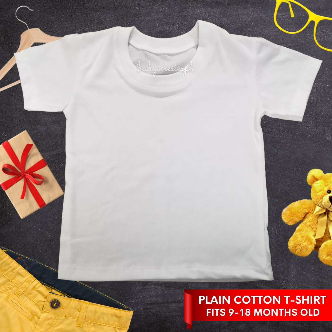 Plain white t 2025 shirt 12 months