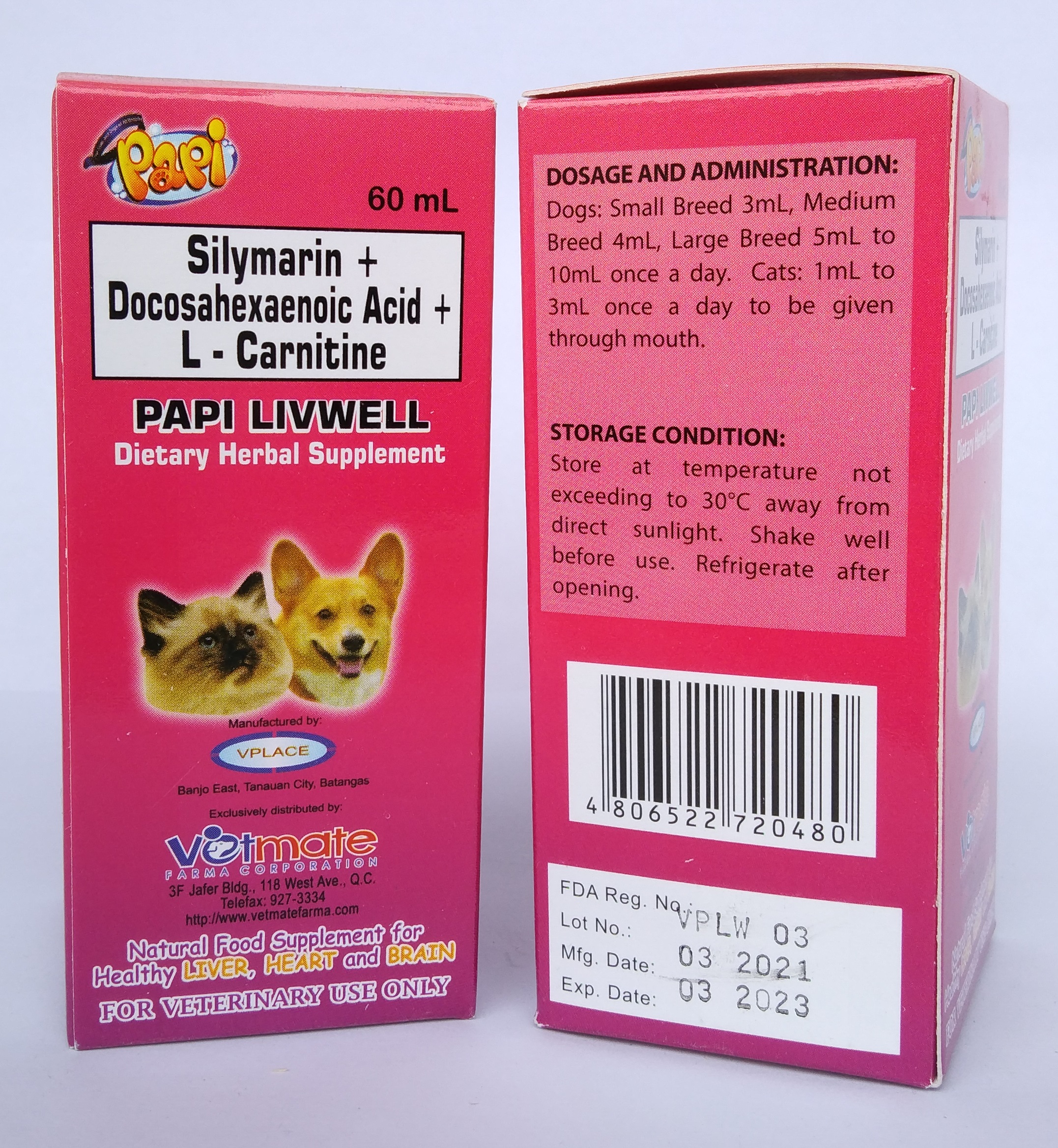 Silymarin dose for outlet dogs