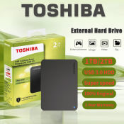 Toshiba Canvio Basics External Hard Drive, USB 3.0, 1TB