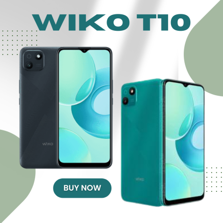 WIKO T10 6.5" HD+ Android Smartphone - 1 Year Warranty