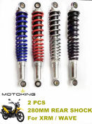 M King⭐ 2PCS XRM/TMX/WAVE 280MM Rear Shock Absorber A Pair