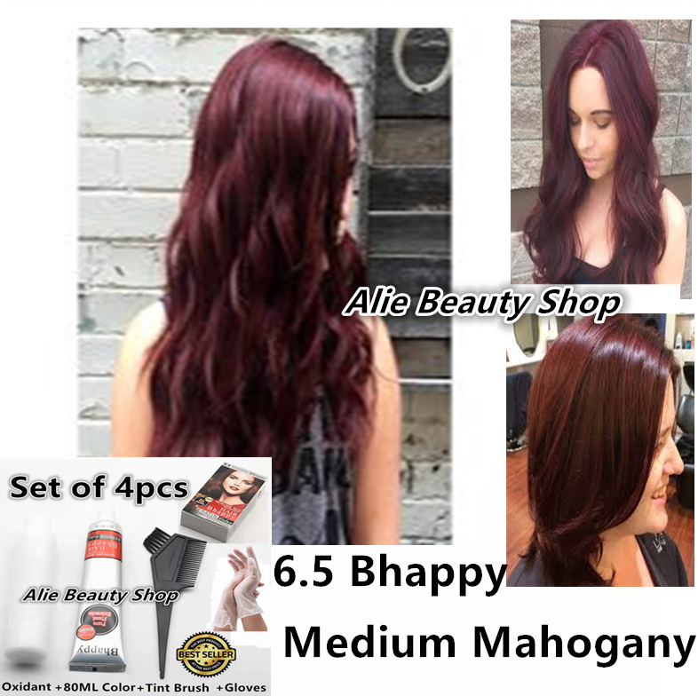 Medium Mahogany Permanent Hair Color Set  Bhappy | Lazada PH
