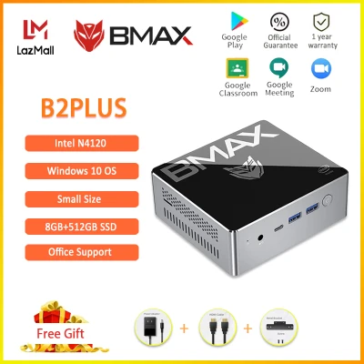 BMAX B2plus Portable Desktop Mini PC easy PC All In One Desktop with Intel 9th ​​Gen UHD Graphics 600 Dual-HDMI Interface 8GB LPDDR4 + 128/256/512GB/1T SSD Windows 10 (4)