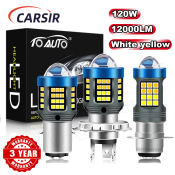 Carsir 120W LED Motorcycle Headlight - Super Bright Mini Driving Light