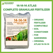 ATLAS 14-14-14 Complete Granular Fertilizer - Quick Release Formula