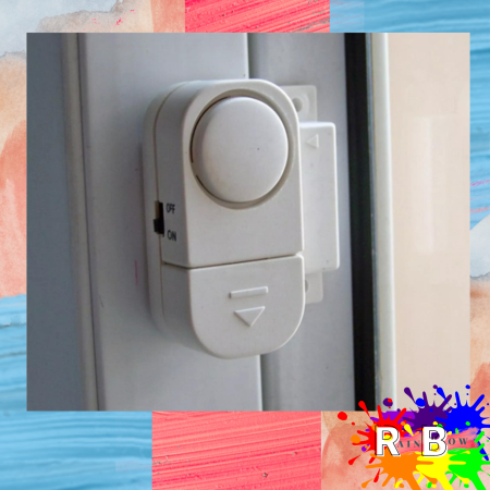 Rainbow Wireless Entry Alarm System - Burglar Sensor Kit